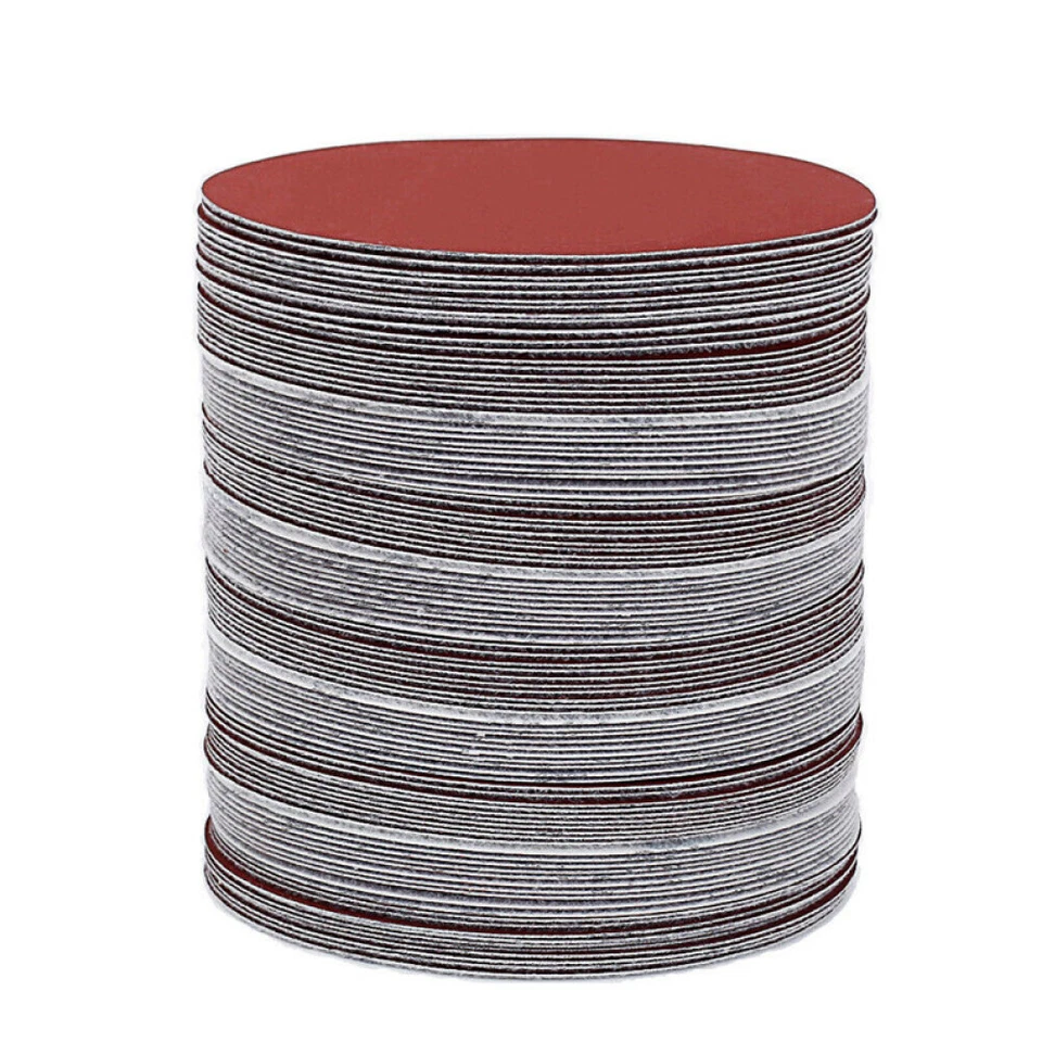 100PCS 3inch 75mm Hook&Loop Sander Sanding Discs Pads 80 to 3000 Grit Sandpapers - Image 3 of 4