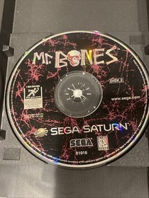 Mr. Bones (Sega Saturn, 1996) Complete With Two Discs, Manual, Reg Card