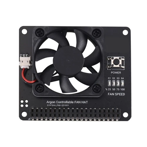  FAN HAT for  4B 3B+ 3B PWM Software Control Fan Function  Button Fit1899