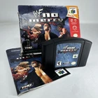 WWF No Mercy N64 Nintendo 64 Complete CIB Authentic Tested Working