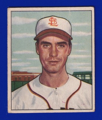BILLY DEMARS ROOKIE braves 1950 BOWMAN #252 GOOD/VERY GOOD