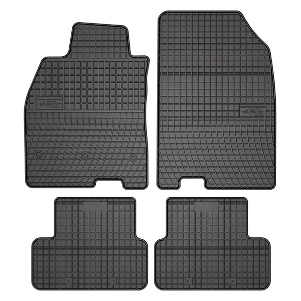 Frogum FußMattensatz Eltoro ET0755 Gummi FüR Renault Fluence Dci L30A L30B L30D-image