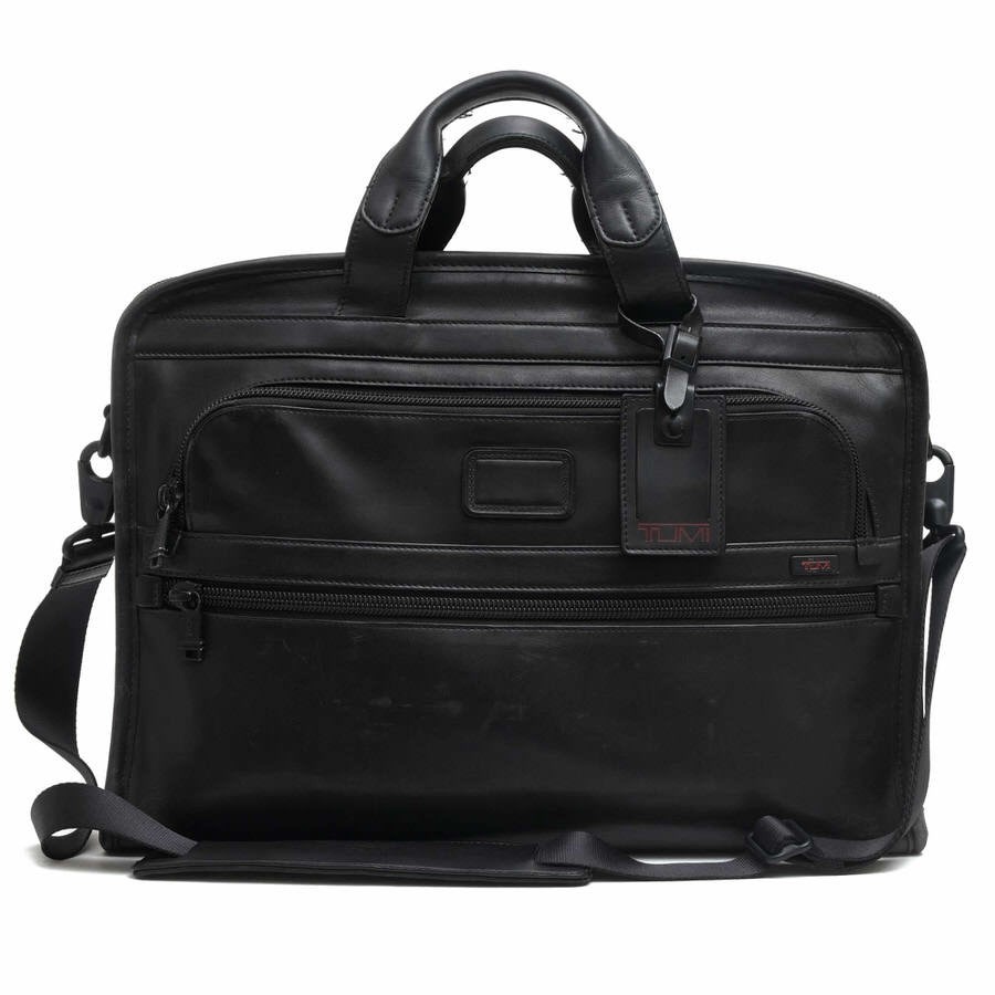 TUMI Business Bag 96111DH Slim Large Screen Computer Portfolio Brief Napa