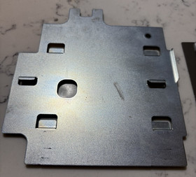 SEGA CD Model 2 METAL PLATE & Sheilds  for Sega Genesis 1 or 2