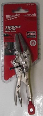 Milwaukee 48-22-3504 4'' Long Nose Locking Pliers