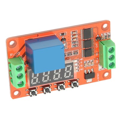 Time Delay Relay Module 18 Functions Timing Delay Cycle Self Locking Relay C Fit