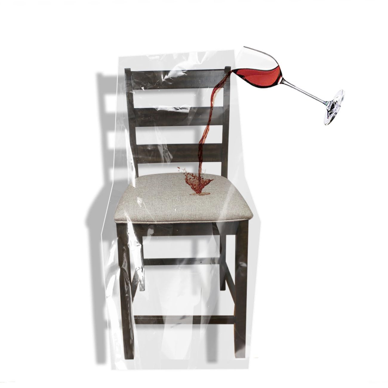 LAMINET Heavy-Duty All-Over Dining Chair - Set of 4, Room Co
