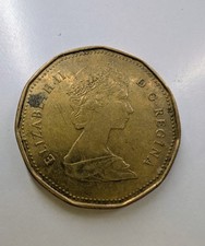 Old Coin Collection CANADA 1988 Queen ELIZABETH II England 