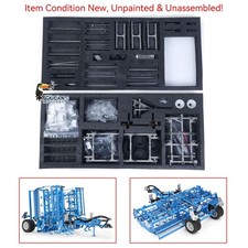Seedbed Pre-sowing Soil Preparation Machine Kit Plough For Lesu 1/14 Rc Tractor