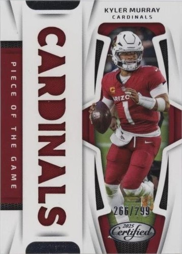 Kyler Murray 2025 Panini Certified Arizona Cardinals | eBay