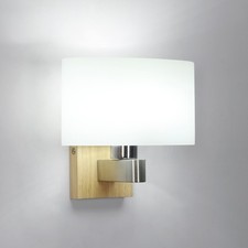 Modern Wall Light Bedside Wall Sconce Lamp Wood Lighting Bedroom Living Room E27