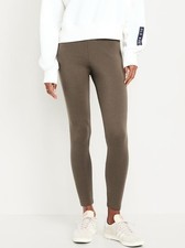 Old Navy Women  s High-Waisted Fleece-Lined Fashion Layering Legging Sz XL 2X 3X