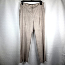 VTG Pendleton Lightweight Pants Women's 10 Wool/Polyester Blend Beige Secretary