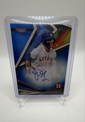 2022 Bowman's Best - Best of 2022 Auto Drew Gilbert Blue Refractor /150 (AU, RC)