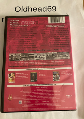 Y Los Dioses Jugaron Fútbol, México 70 (DVD, 2006) for sale online