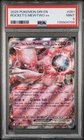2025 POKEMON DRI EN-DESTINED RIVALS #081 TEAM ROCKET'S MEWTWO EX PSA 9