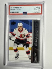 Shane Pinto Rookie Young Gun 2021 Upper Deck # 246 PSA 10 Gem