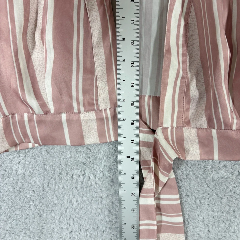 Show Me Your Mumu Arie галстук топ тапочки полоски блеск размер L розовый белый - Изображение 4 из 4