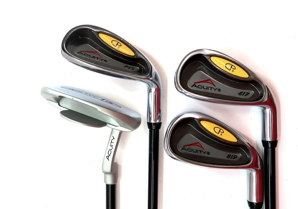 ACUITY Junior Cadet Pro II CP2 RH Kids Golf Club Set with Bag, Cover, Balls, Etc - Image 3 of 4