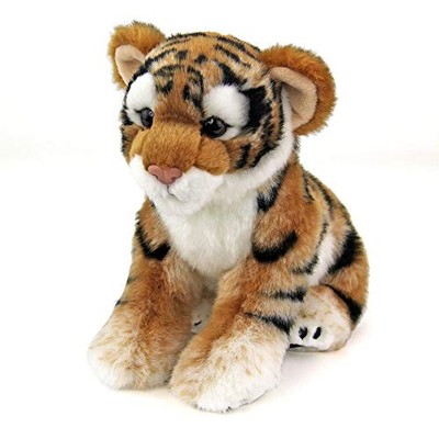 Carolata Amur Tiger Plüschtier Tigerjunges / Realistische Tierfamilie / Weich