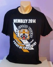 Castleford tigers 2014 Wembley final shirt Tetley's Challenge cup final XL
