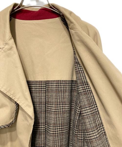 Ameri Reversible Beige Cotton Trench Coat Bspk Ch… - image 4