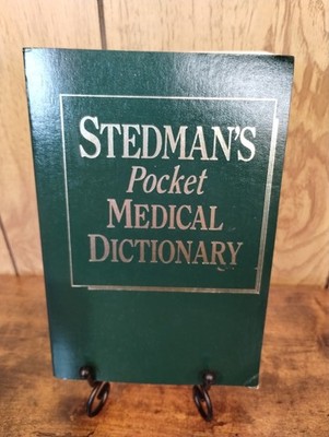 Stedman s Pocket Medical Dictionary 24th Ed 1987 PB Williams Wilkins