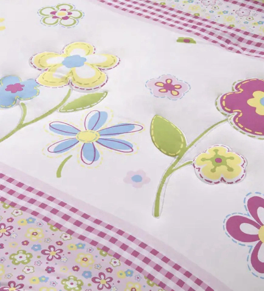 Juego de colcha floral 4 piezas juego de cama tamaño completo Foto 3 de 4