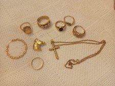 39.6g 9ct Gold Wearable Jewellery Bundle ~ Not Scrap