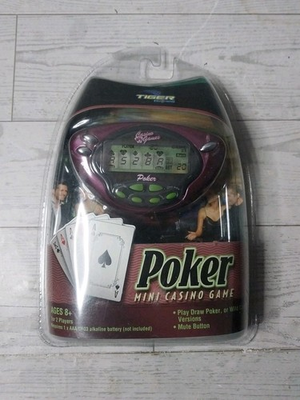 #ad #ad New Tiger Hasbro Mini Poker Casino Handheld Electronic Game Retro Free Shipping $14.99
