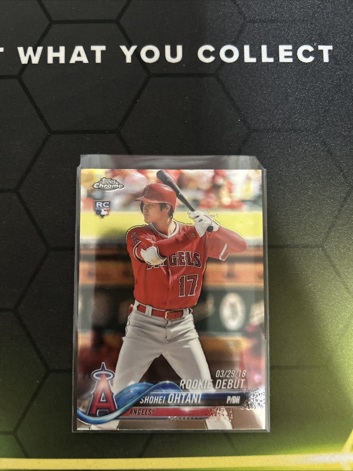 Shohei Ohtani 2018 Topps Chrome Update #HMT32 Rookie Debut