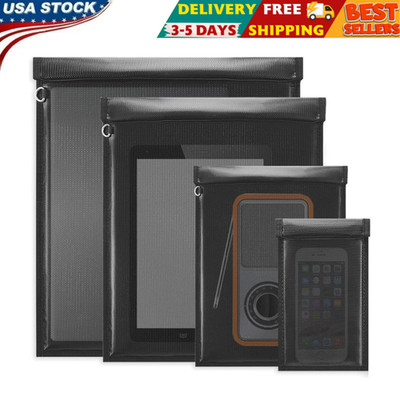 4 Pack Faraday Bags for Laptops & Tablet & Radio & Car Keys, Faraday Cage, Farad