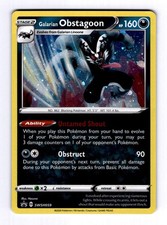 Galarian Obstagoon - SWSH SWSH: Sword & S #SWSH59 (2020) Promo Holo NM Pokemon