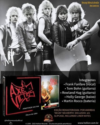 AXE VICTIMS Another victim CD slipcase, remastered