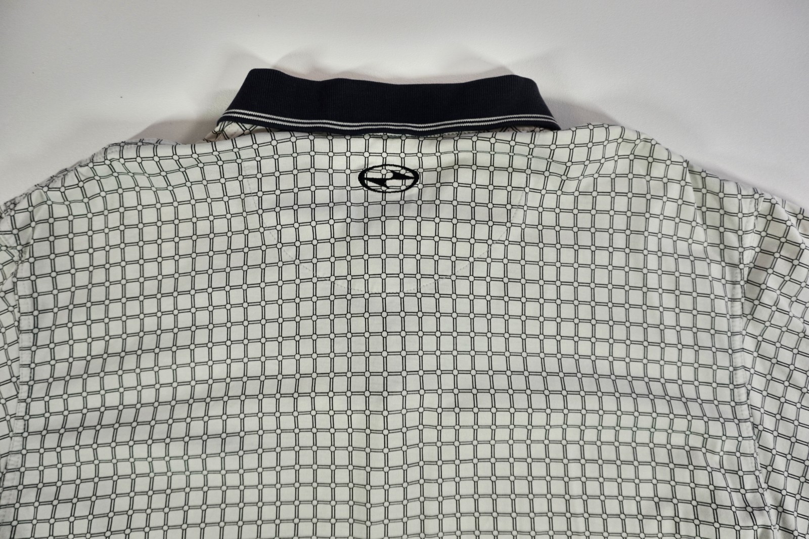 Vintage 90s Nike Golf Tiger Woods Yin-Yang Swoosh Logo Polo Shirt Mens XL '97 image 4