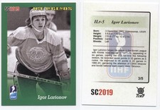 2019 SC2019 #5 Igor Larionov green 3/5 Ice Legends