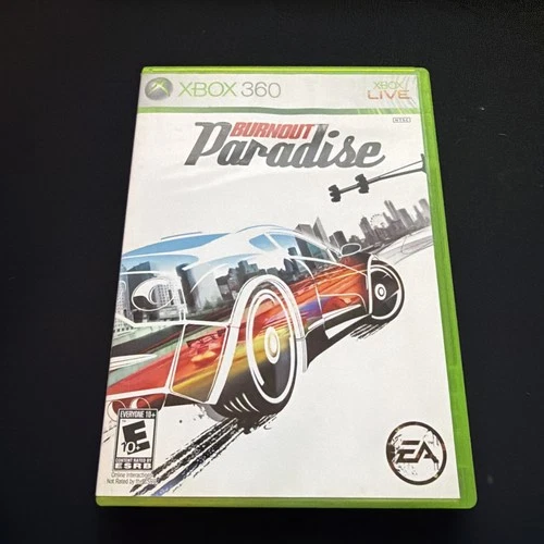 Burnout Paradise Xbox 360 (Microsoft Xbox 360) Free Shipping W/Manual - TESTED