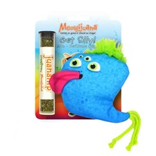 Meowijuana Get Silly Blue Blob Catnip Toy Cat Pet