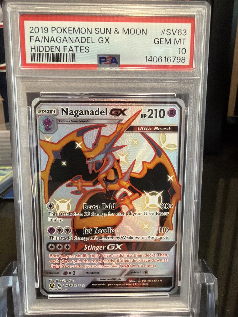 rare cards in hidden fates Pokemon TCG: Eevee Hidden Fates 48/68 / Holo Rare PSA 9