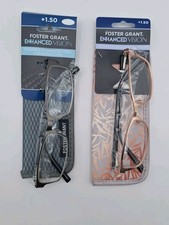 Foster Grant Enhanced Vision Readers With Case 1.50 - Set Of 2