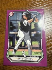 2026 Bowman Colby Shelton First Bowman Paper Pink /299 White Sox