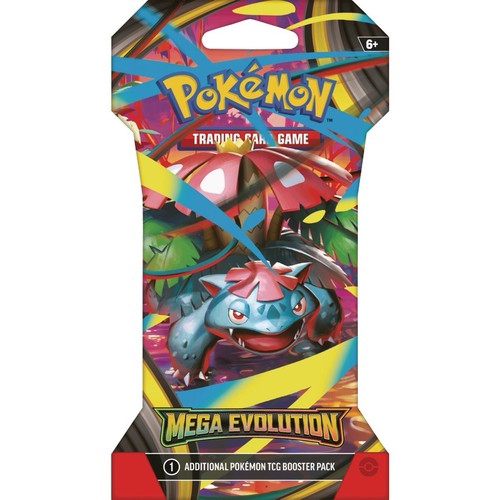 Mega Evolution Single Sleeved Booster Pack (Random Pack Art) - Picture 3 of 5