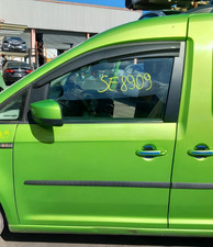VW CADDY MAXI MK3 2019 FRONT DOOR N/S PASSENGER SIDE GREEN LR6T