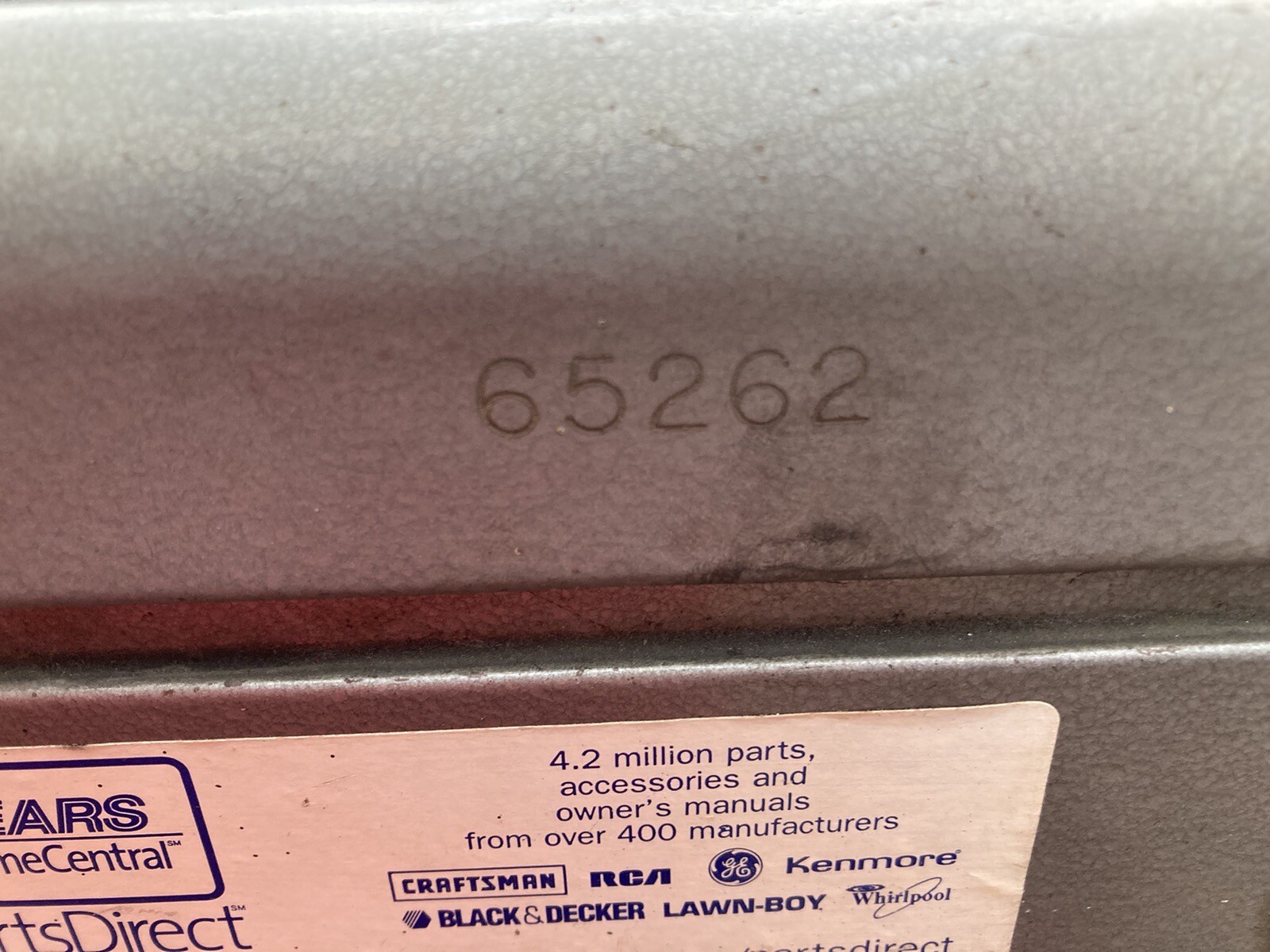 Vintage Craftsman Tool Chest Toolbox 26", 6 Drawer, Tray Flip Top Gray