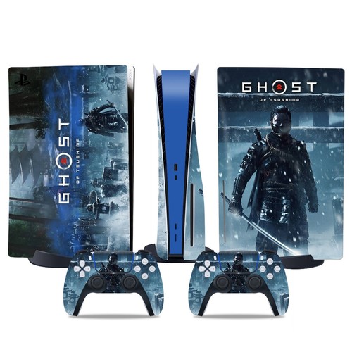 Ghost of Tsushima Cover Vinyl for Console Controller Decal Skin Sticker PS5 Disc - Picture 40 of 54