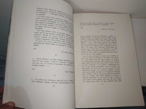 GASTONE BREDDO pregiata antologia critica e catalogo illustrato: DIPINTI 1939-76 - Picture 6 of 12