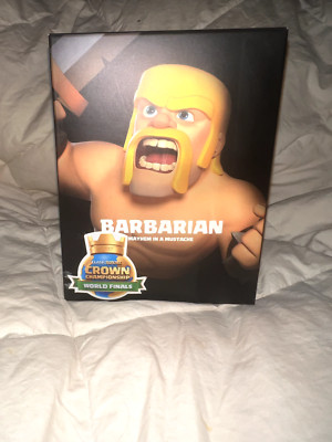 Supercell Clash Royale Crown World Championship 2017 - Gold Barbarian Limited Ed
