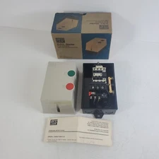 WEG DLW ENCLOSED DIRECT ON LINE STARTER DOL IP54 PDW-10  WITH RW-27.2 CW17-10E