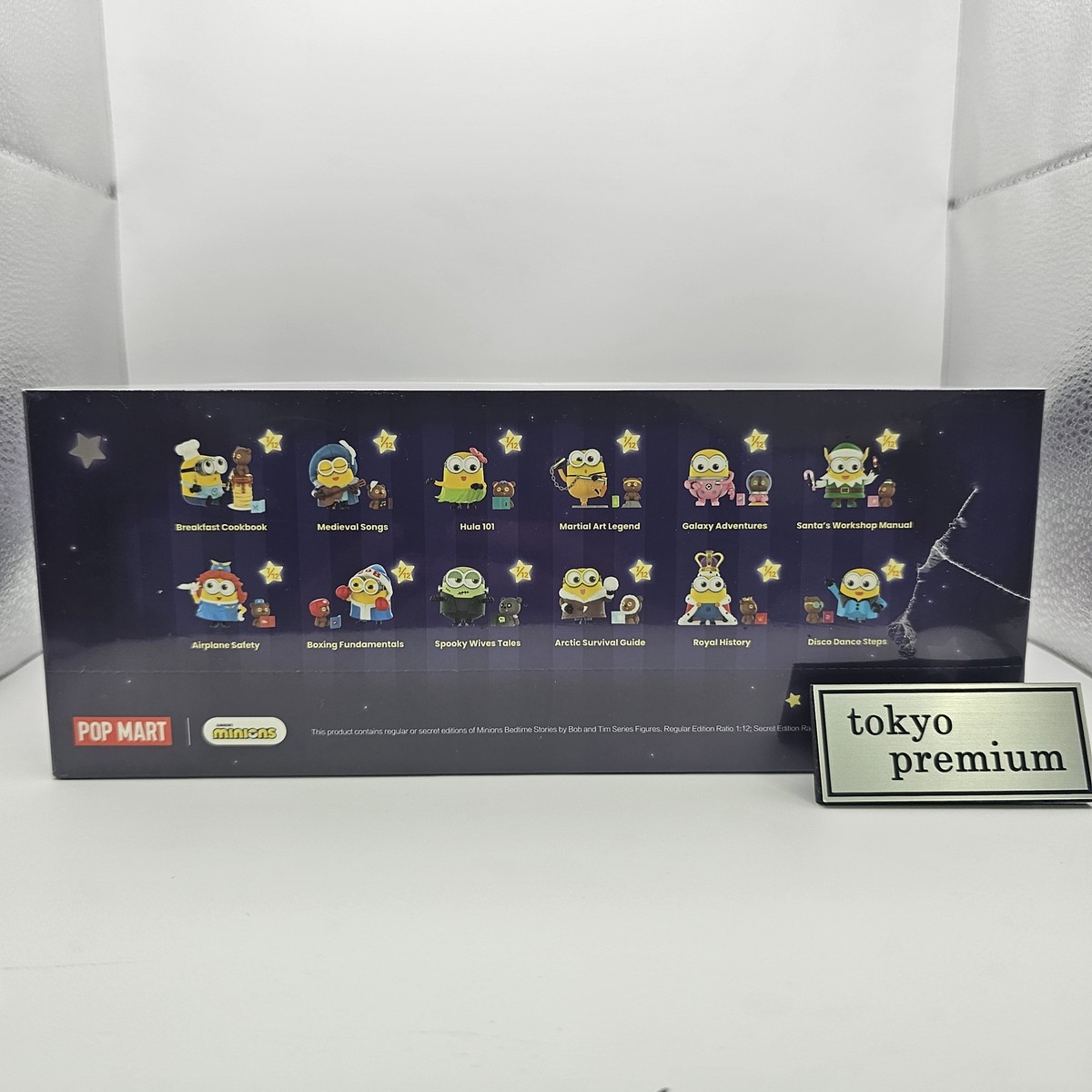 POP MART Minions Bedtime Stories Bob & Tim Blind Box PVC