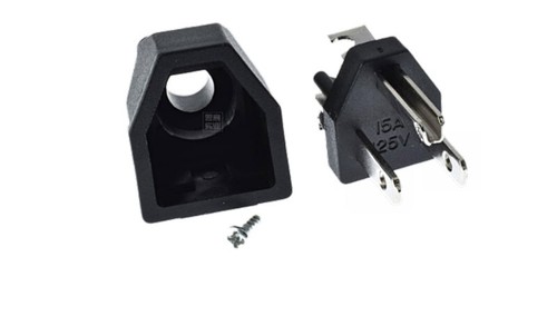 15A125V American estándar enchufe de cableado enchufe de alimentación industrial tres-p - Imagen 8 de 12